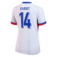 Maglie da calcio Francia Adrien Rabiot #14 Seconda Maglia Femminile Europei 2024 Manica Corta